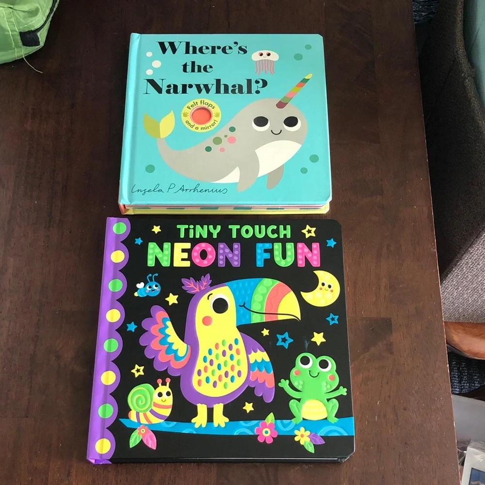 Where’s the Narwhal? & Neon Fun Board Book Set